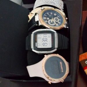 Watches purses etc